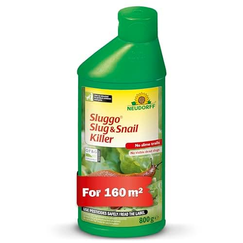 Image of Neudorff Sluggo Slug & Snail Killer – Effective slug control against slugs and snails. No slime traces and no visible dead slugs. For 100 m², 800 g