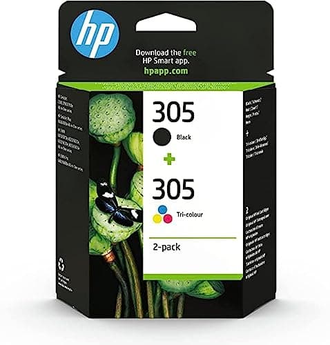 Image of HP 305-3YM61AE/3YM60AE Multipack Original Ink Cartridges Black and Three Colours