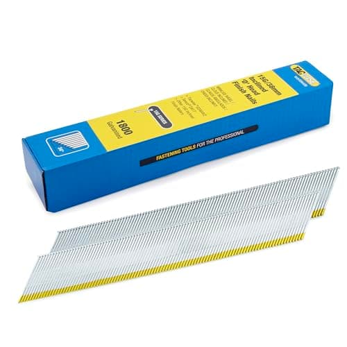 Image of Tacwise 1833 Type DA 15G / 38 mm Galvanised Angled Finish Nails, D Head, Pack of 1800