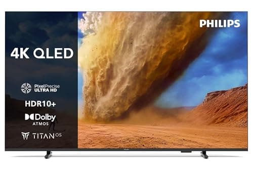 Image of Philips 55PUS7800 4K LED Smart TV - 55 Inch Display with Pixel Precise, Ultra HD, Titan OS Platform and Dolby Atmos Sound, Works with Alexa and Google Voice Assistant