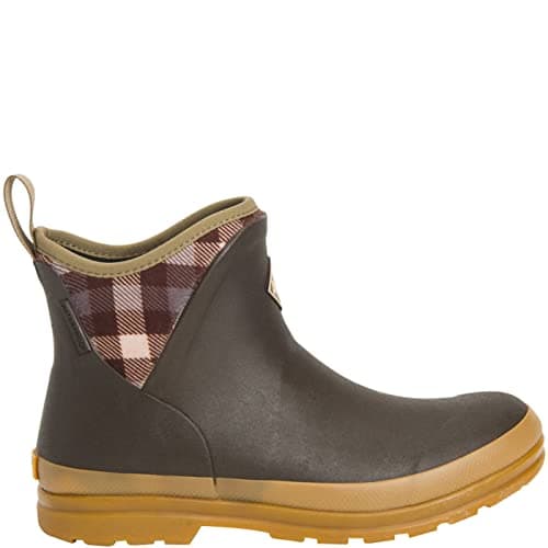 Image of Muck Boots Women's Originals Ankle Pull On Waterproof Ankle Boot, Brown, 8