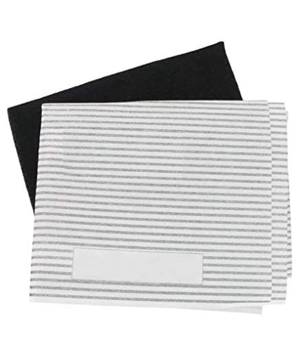 Image of Zinc Products Universal Cooker Hood Grease & Odour Filter Kit for Kitchen Extractor Fan Vent (2 Grease + 1 Odour Filter)