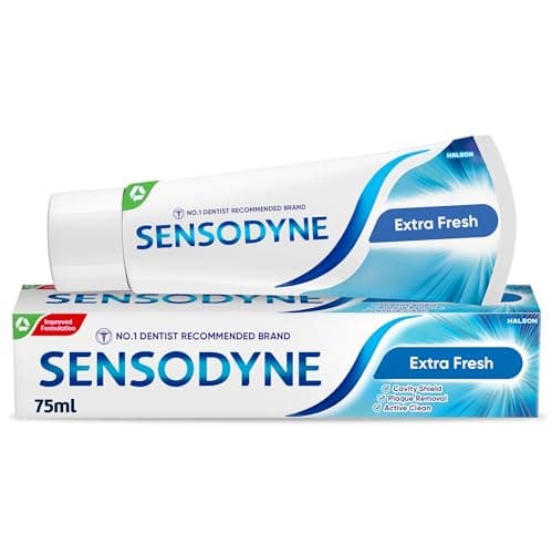 Image of Sensodyne Toothpaste Daily Care, Sensitive Toothpaste for Sensitive Teeth, Extra Fresh, 75ml