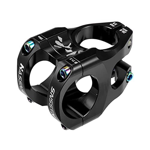 Image of X AUTOHAUX Aluminum Alloy 35mm Mountain Bike Stem Handlebar Accessories Black