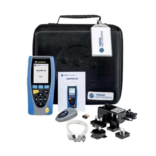 Image of TREND Networks | R151005 | NaviTEK NT PLUS | Touchscreen Copper Cable Network Troubleshooter | Includes Network Service Detection, Traffic Monitoring & Built-in PDF Reporting