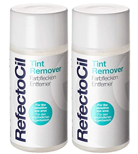 Image of Refectocil Tint Remover Paint Stain Remover for Eyebrow and Eyelash Colour 150 ml Pack of 2