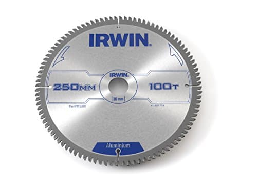 Image of IRWIN IRW1907779 250 x 30mm 100-Teeth Professional Circular Saw Blade - Aluminium