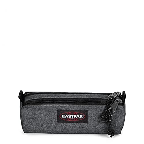 Image of Eastpak DOUBLE BENCHMARK Pencil Case - Black Denim (Grey)