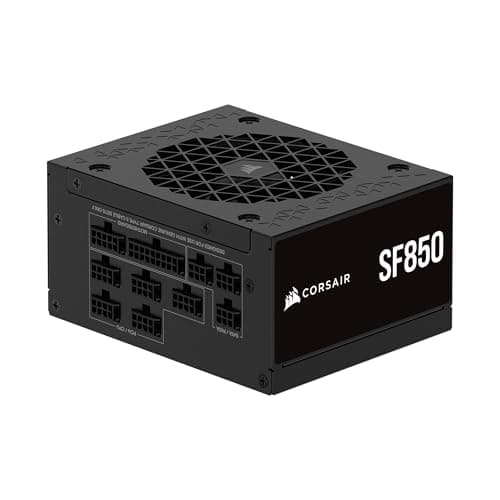 Image of CORSAIR SF850 (2024) Fully Modular Low Noise 80 PLUS Platinum ATX Power Supply – ATX 3.1 Compliant – PCIe 5.1 Ready – SFX-to-ATX Bracket Included – Black