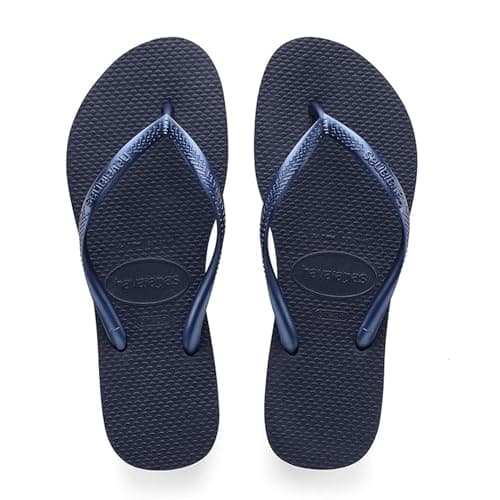 Image of Havaianas Slim Women Flipflop Navy Blue 3.5/4 UK