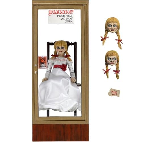 Image of Anjinguang Ultimate Annabelle Action Figure Horror Figurine 13cm Movable Joints (with Accessories) Model PVC Statue Collectible Home Decor Gifts
