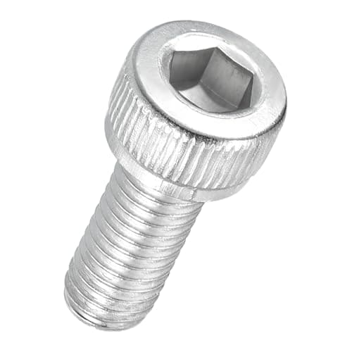 Image of Kozelo 50pcs Socket Head Cap Screws - [M5-0.8 x 12mm] 304 Stainless Steel Allen Socket Drive for Electrical Motor 3D Printing Fan Engine Replacement Use, Silver