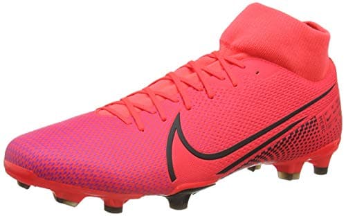 Image of Nike Superfly 7 Academy Fg/Mg, Men's Football Football Boots, Red Laser Crimson Black Laser Crim 606, 12 UK (47.5 EU)