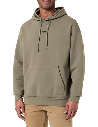 Image of BOSS Men's Sweatshirt, Dark Beige 257, XL