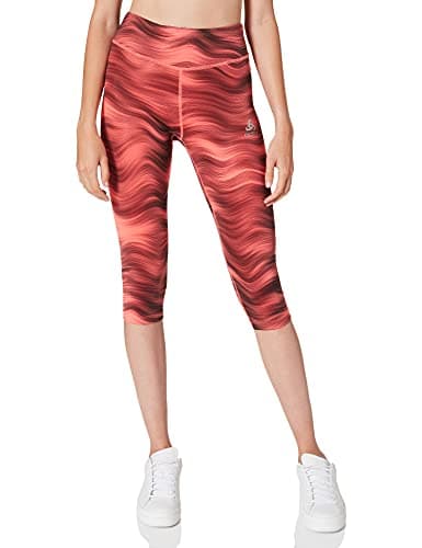 Image of ODLO Women's Essential Soft Print Hiking Shorts, Womens, Hiking Shorts, 322641, Siesta - Graphic Ss21, S