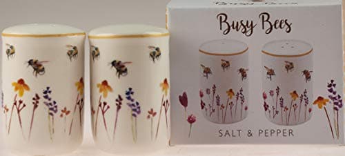 Image of Busy Bees Salt & Pepper Cruet Set by Jennifer Rose New