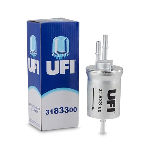 Image of UFI Filters, Fuel Filter 31.833.00, Replacement Fuel Filter, Suitable for Cars, Applicable to Various Models Audi, Seat, Skoda and Volkswagen