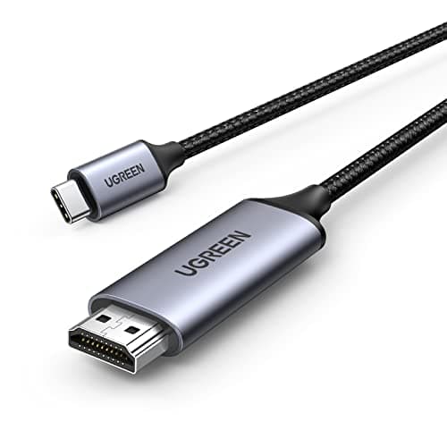 Image of UGREEN USB C to HDMI Cable 4K@60Hz 1440P@120Hz 1080P@240Hz Type C Thunderbolt 5 4 3 HDMI 2.0 HDR Adapter Compatible with iPhone 17 16 15,MacBook Pro Air,Mac Mini,iMac,iPad,Galaxy S25 Ultra S24(1M)