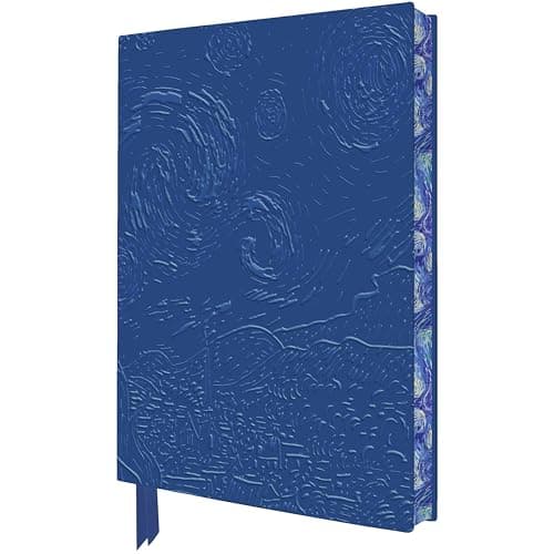Image of Vincent van Gogh: The Starry Night Artisan Art Notebook (Flame Tree Journals): Starry Night over the Rhône Artisan Art Notebook Flame Tree Journals