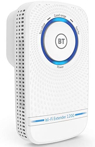 Image of BT 80462 Wi-Fi Extender 1200 with 11ac 1200 Dual-Band Wi-Fi, White