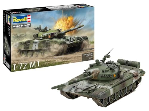 Image of Revell 03357 T-72 M1 Tank 1:72 Maquette en Plastique Non construit/Non peint