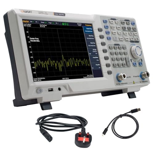Image of OWON XSA810-TG Spectrum Analyzer with Tracking Generator, 9 kHz–1 GHz Frequency Range, -160 dBm DANL, 9” TFT LCD, Audio Demodulation, EMI Pre-Test, USB/LAN Interface