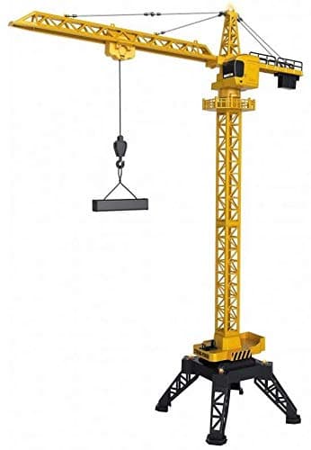 Image of HuiNa CY1585 Tower Crane 2.4G 12CH RC Vehicle, Yellow