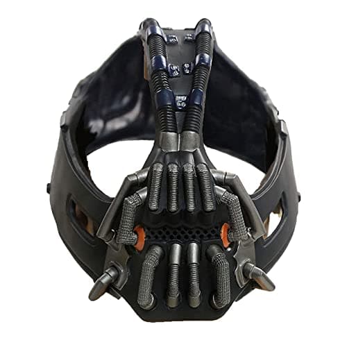 Image of BaronHong Bane Mask Destroyer Face Masks Dark Knight Rises Movie Character Cosplay Prop Costume Accessories(black,M)