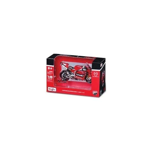 Image of 1:18 MOTORBIKE 2024 DUCATI LENOVO GP RACING (#23 BASTIANINI) – Premium Quality Toy with Realistic Details, Safe for Kids, Encourages Imaginative Play – Maisto Bburago