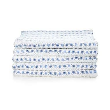 Image of lakeland Antibacterial Dishcloths Pack of 5 – Super Absorbent Resist Odours Machine Washable