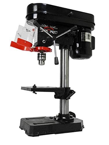 Image of dirty pro tools Heavy Duty 350w 13mm Rotary Pillar Drill 5 Speed Press Drilling Bench Press
