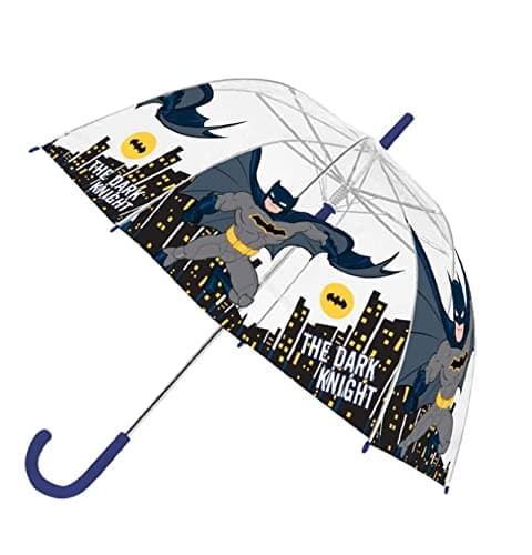 Image of Marvels DC Comics Kids Batman Umbrella Brolly Windproof Umbrella 60cm Black B09JSXK76Z