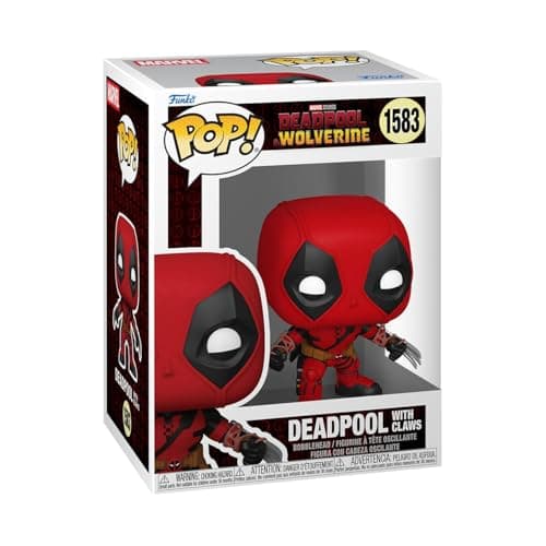 Image of Funko POP! Marvel: Deadpool 3 - Deadpool with claws - Collectable Vinyl Figure - Gift Idea - Official Merchandise - Toys For Kids & Adults - Model Figure for Collectors and Display