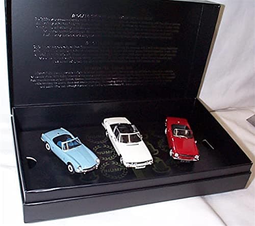Image of Corgi vanguards Triumph Topless Collection Spitfire Stag TR6 collection set of 3 models set 1:43 scale limited edition diecast model (TC00005-02)