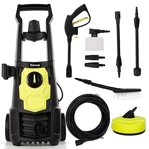 Image of Pressure Washers, 1650W 135Bar 420L/H Electric Jet Washers Pressure Washers with Patio Cleaner, Power Washer with Adjustable Spray Nozzle, Pressure Washer for Patio Car Garden Yard Fences Driveways