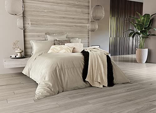 Image of Nalu Nicole Scherzinger Koa Duvet Cover Linen
