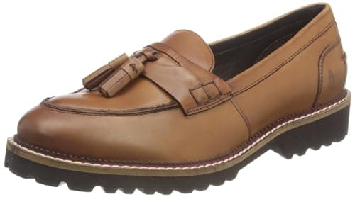 Image of Hush Puppies Women's Ginny Loafers, Tan, 5