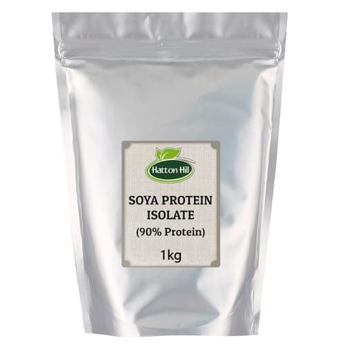 Image of SOYA Protein Isolate (90% Protein) 1kg by Hatton Hill, Unflavoured, Vegan Protein Shake
