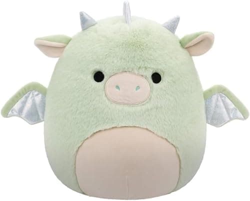 Image of Squishmallows Squishmallow Plush Toy FuzzAMallows Drew the Dragon 30 cm Cuddly Toys Original 2024