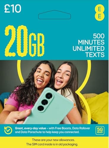 Image of EE Pay As You Go 3-in-1 SIM card