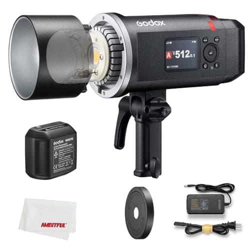 Image of Godox AD600 BM II AD600BM II 600Ws Outdoor Flash,2.4G Wireless X System,TTL GN87 HSS 1/8000s,40W 4800K±300K Modeling Light,0.01s~0.9s Recycle Time,1/1 to 1/512 10 Power Steps (AD600BM Update)