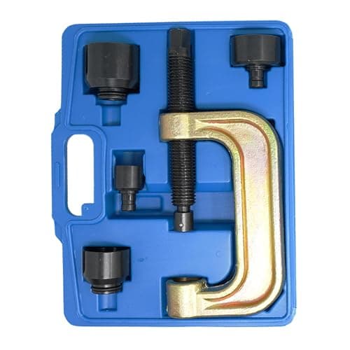 Image of Dapetz ® Ball Joint Press Remover Installer & U Joint Removal Tool Kit Suitable for Mercedes-benz 220/211/230 Series G clamp With Force Screw Supplied in Carry-case