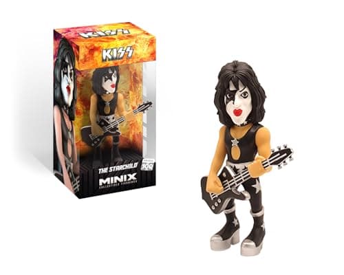 Image of MINIX Bandai Kiss The Starchild Model | Collectable The Starchild Kiss Figure | Bandai Kiss Merchandise Range | Collectible Glam Metal Figures Make Great Kiss Gifts For Boys And Girls