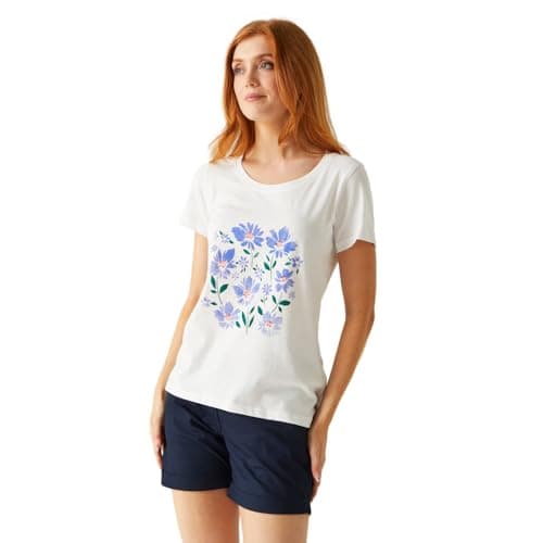 Image of Regatta Women's Filandra VIII, White Floral, 14 (L)
