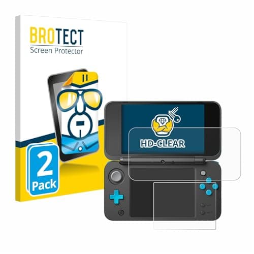 Image of brotect Screen Protector compatible with New Nintendo 2DS XL (2 Pack) - HD-Clear Protection Film