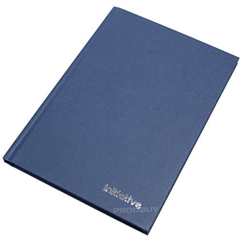 Image of [Pack of 5] A5 Hardback Manuscript Books Feint Ruled 192 Lined Pages