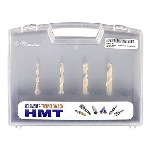 Image of HMT Versadrive Drill Bit Set (4 Piece) Size 6mm - 12mm, Working Length 50mm, Total Length 87mm