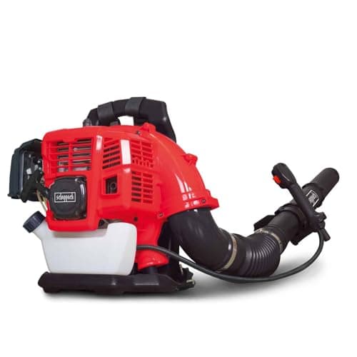 Image of Scheppach LB5200BP Backpack Leaf Blower | 1.9 HP 2-Stroke Petrol Engine | 295 km/h Air Speed | Adjustable Handle & Anti-Vibration System