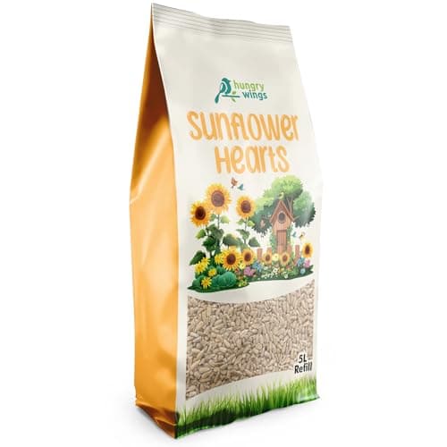 Image of Premium Wild Bird Food 5L Refill, (5L Bag, Sunflower Hearts)
