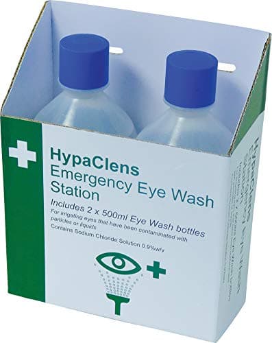 Image of HypaClens Value Emergency Eye Wash Station (2 x 500ml)